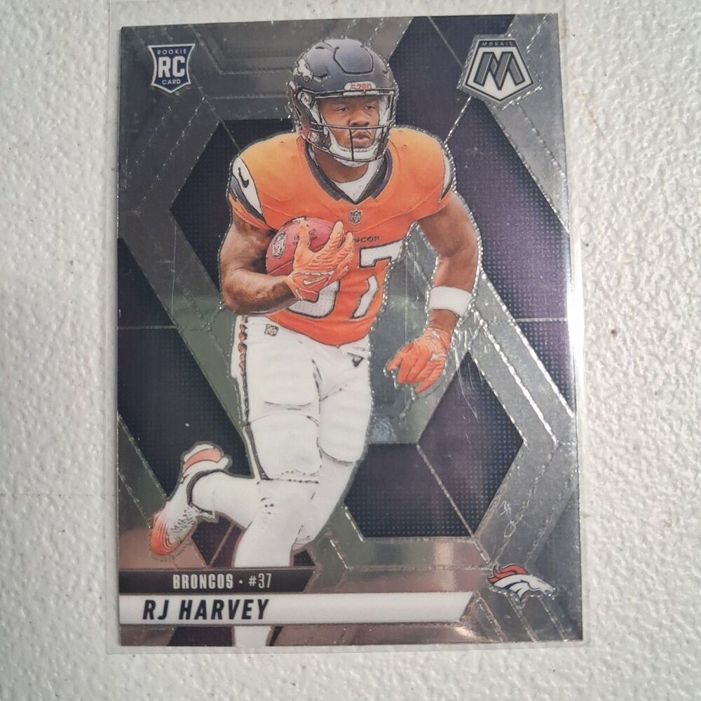 2025 Panini Mosaic - Rookies RJ Harvey #375 (RC)